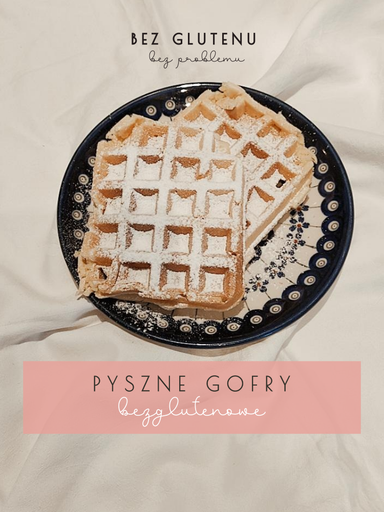 bezglutenowe gofry kukurydziane dla dzieci
